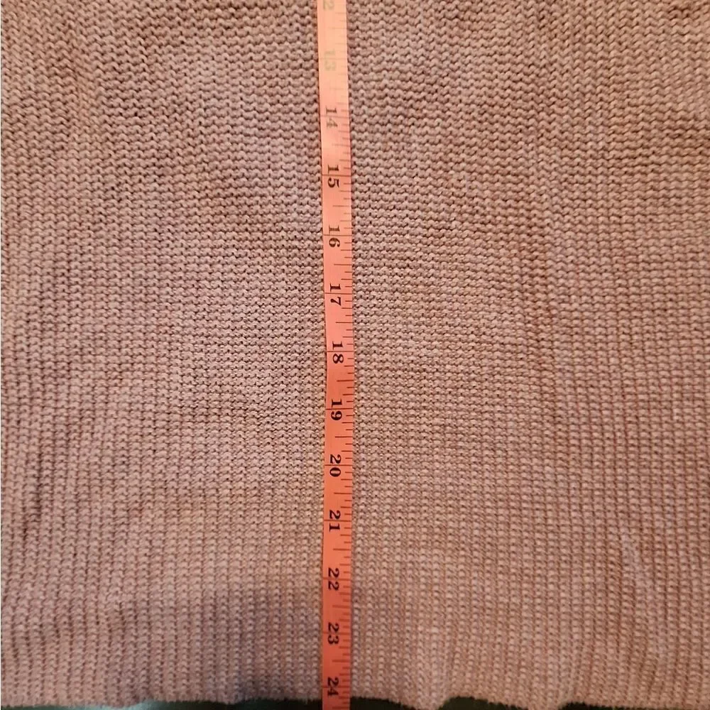 Eileen fisher knit sweater large pink/purple large